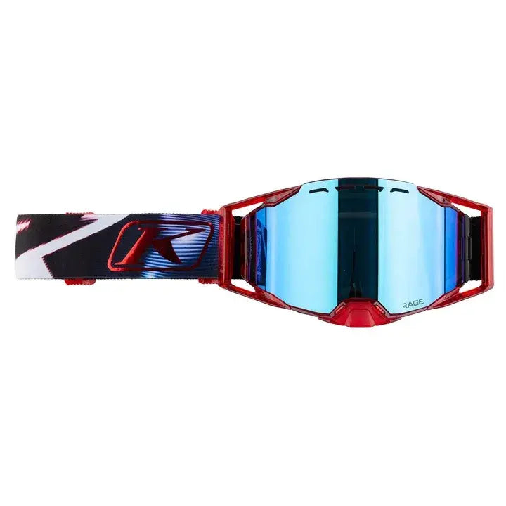 Phase Red Dark Smoke Blue Mirror