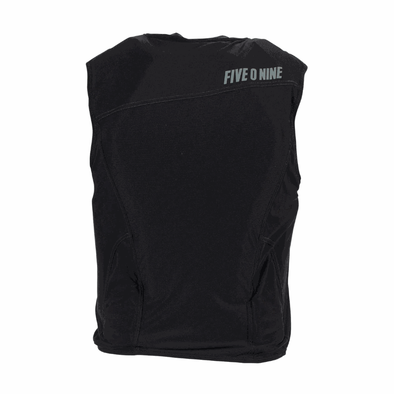 509 Youth R-Mor Protection Vest black CE Level 1 chest and back protector with stretch woven material and front zipper