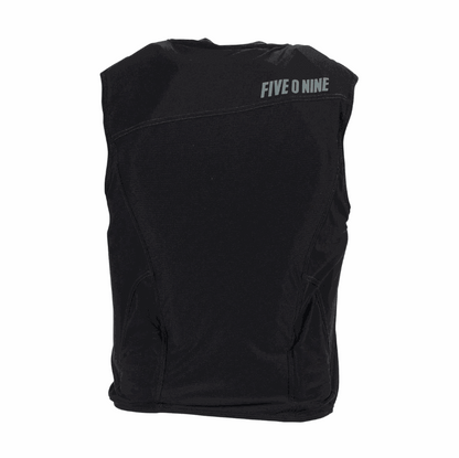 509 Youth R-Mor Protection Vest black CE Level 1 chest and back protector with stretch woven material and front zipper