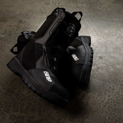509 Raid Single BOA® Boots with BOA lacing system, waterproof design, and rugged outsole for snowmobiling.