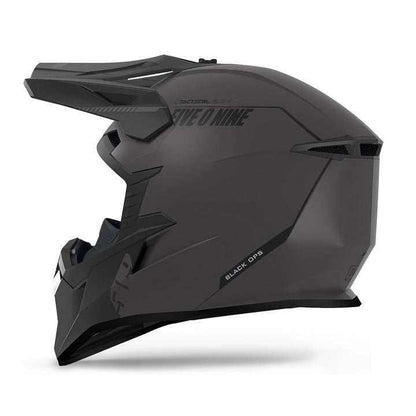 509 Tactical 2.0 Helmet, black side view, featuring advanced Venturi Venting and VEES eyeport protection.